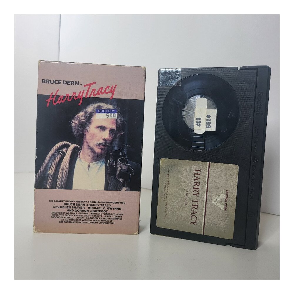 Harry Tracy BETA Tape Betamax (Not VHS) Bruce Dern